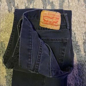 Levi’s 505 31x32 black jeans